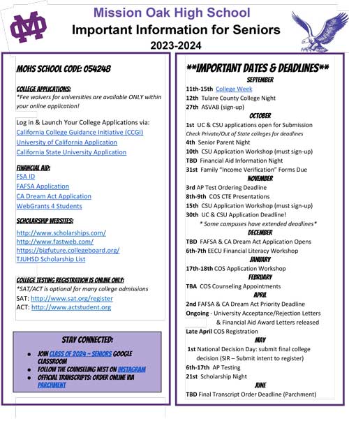 Home - Mission Oak High School (Tulare Joint Union High School District) Home - Mission Oak High School (Tulare Joint Union High School District)