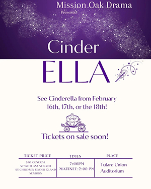 Cinderella performance flyer